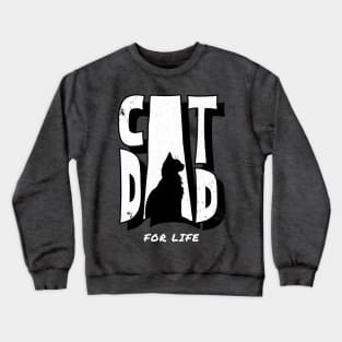 Cat Dad Crewneck Sweatshirt